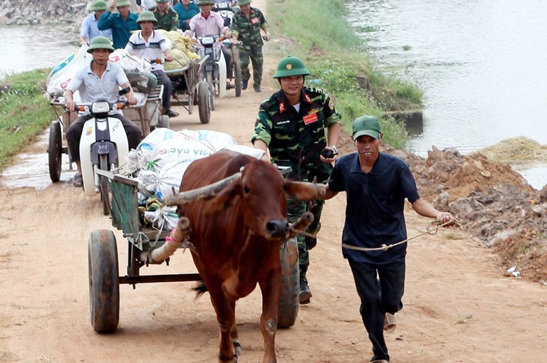 Diễn tập ứng phó lụt, bão và tìm kiếm cứu nạn năm 2015
