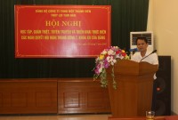 Hội nghị học tập, quán triệt, tuyên truyền và triển khai thực hiện các Nghị quyết Hội nghị Trung ương 7, khóa XII của Đảng